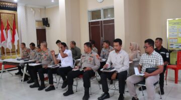Polisi Bersama Masyatakat, Kapolres Aceh Tenggara Pimpin Anev Mingguan, Evaluasi Kinerja dan Kesiapan Jajaran