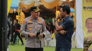 Kapolres Aceh Tenggara Pimpin Pengamanan Musda X Golkar, Pastikan Kegiatan Berlangsung Aman dan Kondusif